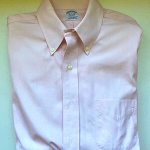 Brooks Brothers Light Pink Non-Iron Button-Down Shirt